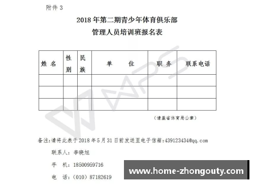 青少年体育俱乐部管理规定及要点